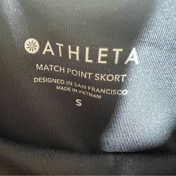 Athleta Match Point Skort in Supersonic Print Womens Size Small Tennis - Picture 4 of 9